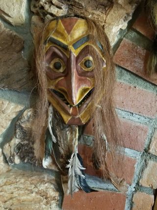 Movie Prop Indian Mask From 2003 Movie Peter Pan