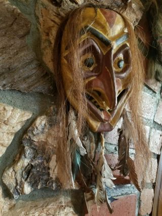 Movie Prop Indian Mask from 2003 movie Peter Pan 4