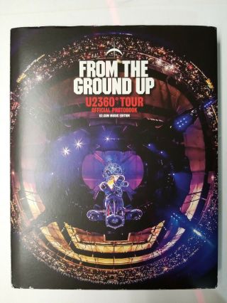 U2 From The Ground Up - U2360 Tour Exclusive Fan Club Book & Cd & Lithographs