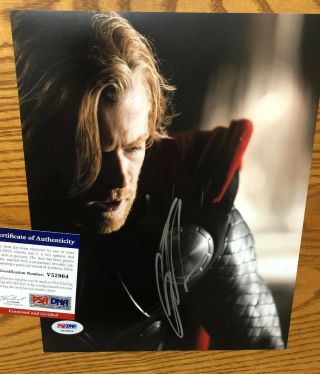 Chris Hemsworth Thor Avengers Signed 8x10 Photo Psa Jsa Ragnarok Endgame Loki