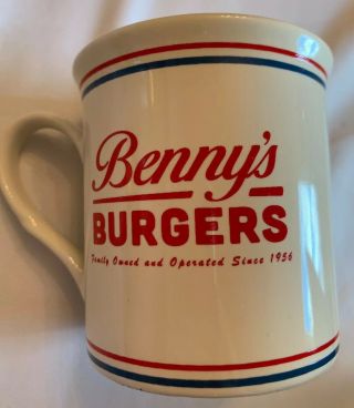 Stranger Things Benny’s Burgers Netflix Official Coffee Cup Mug