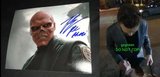 Ross Marquand Signed 8x10 Photo Red Skull Stonekeeper Avengers Endgame Poster
