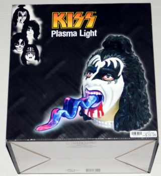 Kiss Band Gene Simmons Neon Tongue Plasma Light 2006 Spencers