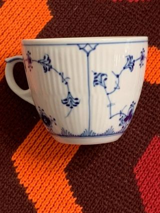 Royal Copenhagen Blue & White Fluted Tea Cup 1/79 & Saucer 76 - 79 - 315 (6sets) 7