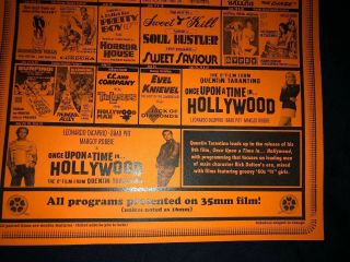 Quentin Tarantino Memorabilia Once Upon A Time In Hollywood