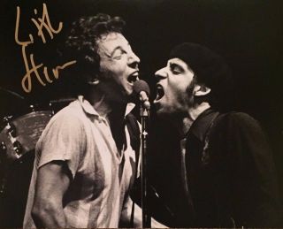 Little Steven Signed 8x10 Photo Bruce Springsteen Proof Steven Van Zandt W/coa