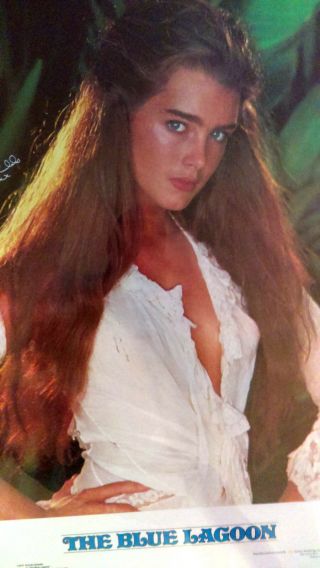 The Blue Lagoon,  Brooke Shields poster. 2