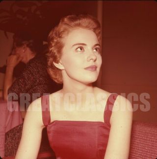 Jean Seberg 1950s Young 2 1/4 Color Camera Transparency Phil Stern