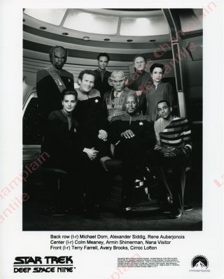 Star Trek Deep Space Nine Press Photo Cast Colm Meaney