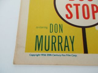 Marilyn Monroe Don Murray Bus Stop 1956 Lobby Card 3