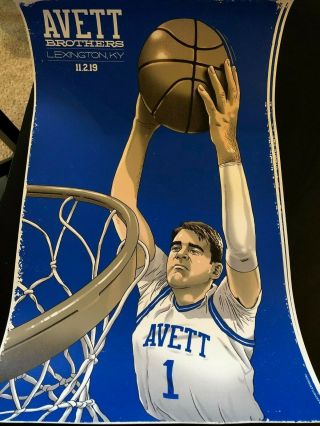 The Avett Brothers Concert Poster Lexington Rupp Arena 11/2/19