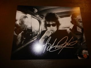 Bob Dylan Signed 8x10 Photo - Folk Rock Legend Autograph With - Last Dylan