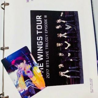 BTS Bangtan Boys Memories of 2017 DVD Set Opened with Jungkook JK Photo card 2