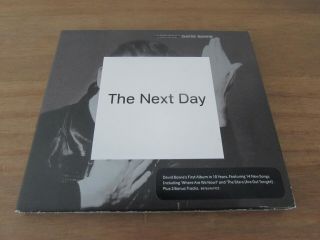 David Bowie The Next Day Cd Hand Signed Rare Collectible