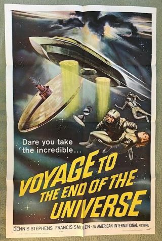 Movie Poster:voyage To The End Of The Universe - 27 " X 41 " - Folded 