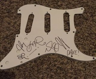 The Strumbellas Band Signed Autograph Strat Guitar Pickguard Simon Ward,  5