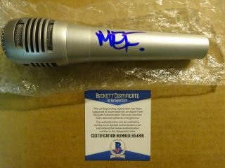 Signed Wu Tang Clan Method Man Autographed Microphone American Hip Hop Rap