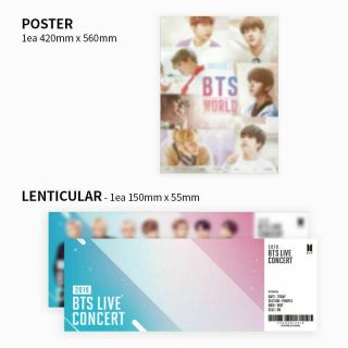 [BTS] WORLD OST LIMITED album FULL PACKAGE - Pre - Order Limited Edition,  Poster 3