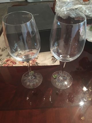 Waterford Clearly Red Wine/goblets