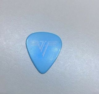 Vintage Van Halen Eddie Van Halen Signature Light Pale Blue Guitar Pick -