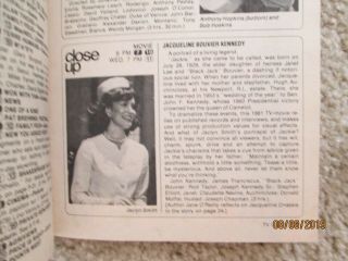 JACLYN SMITH 1981 CANADA TV Guide Charlies Angels JACKIE KENNEDY Meredith Baxter 3