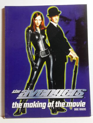 1998 Avengers Making Of The Movie Softcover Reference Book - 96 Pages - S&h