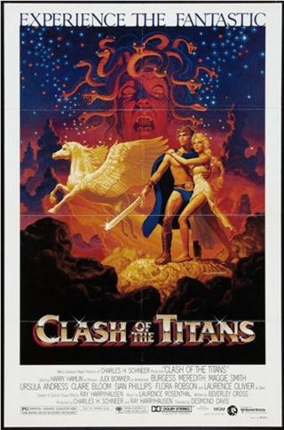 Clash Of The Titans - Orig 27x41 Movie Poster - 1981 - Regular Style - Harryhausen