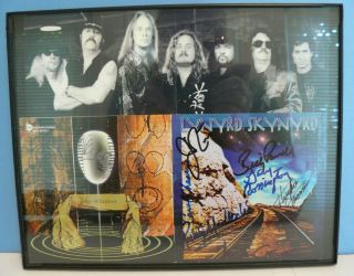 Lynyrd Skynyrd Photo " Edge Of Forever " Cd (1999) Insert Signed By 8 - Rossington