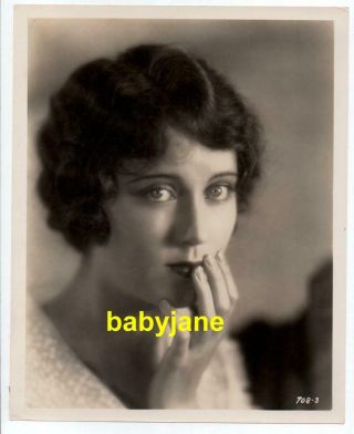 Fay Wray 8x10 Photo By Gene Robert Richee 1928 The First Kiss