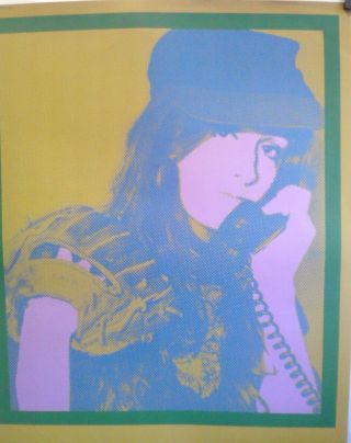 Bonnie Raitt | Give It Up | Art by John Casado - 1972 Promo Poster 3
