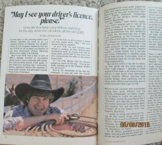 ERIK ESTRADA CHiPs LARRY WILCOX rare 1980 CANADA TV Guide CANADIAN EDITION 2