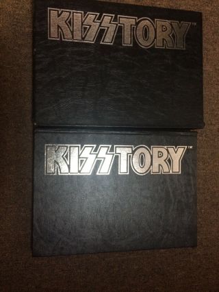 Kisstory Kiss Collectible Coffee Table Hardcover Memorabilia Book W/sleeve