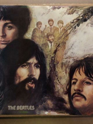 The Beatles 4 Faces Vintage Poster 1975 Music Memorabilia Pinup Collage 3