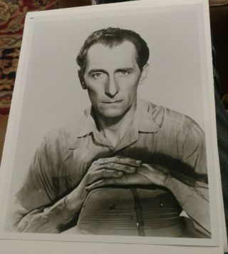 Peter Cushing The Mummy Autographed 8x10 Photo