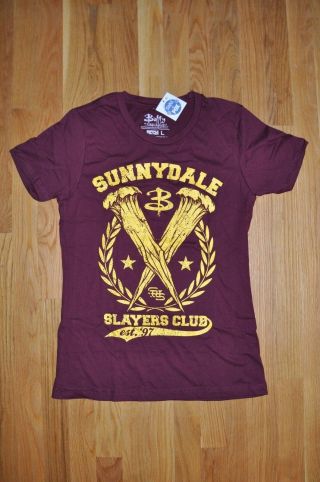 2017 Sdcc Exclusive Fox Buffy The Vampire Slayer Sunnydale T - Shirt Large