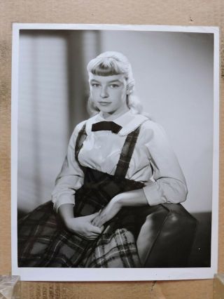 Patty Mccormack Tv Portrait Photo By Gabor Rona 1950 