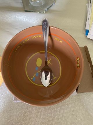 Travis Scott Reese’s Cereal Bowl And Spoon Set