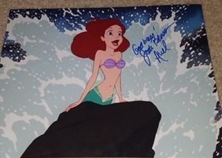 Jodi Benson Signed 11x14 Photo.  Voice Of Ariel In Disney 