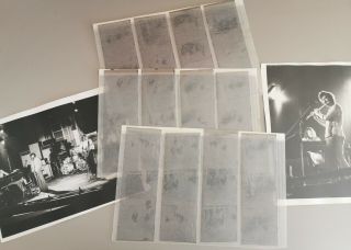 The Moody Blues Negatives With Copyrights Leeds University 1973