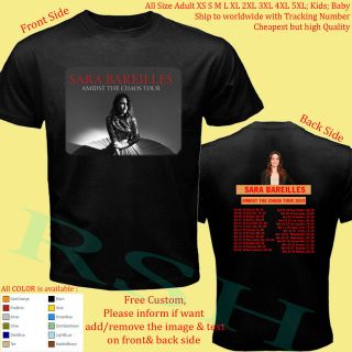 Sara Bareilles Tour 2019 Concert Album Tour Shirt Adult S - 5xl Youth Babies