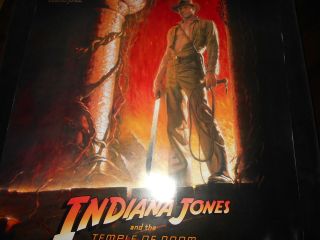 Indiana Jones And The Temple Of Doom Style A Rolled One Sheet Poster 3