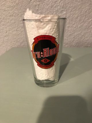 Tru Blood Beverage Logo Pint Glass Celebrate With These Glasses