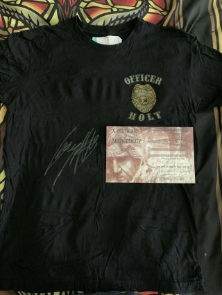 Stage Worn Officer Holt Shirt From Heavy Mtl Final Canadian Slayer Show