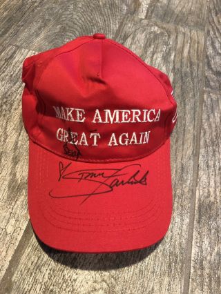 Stormy Daniels Signed Make America Great Again Hat Jsa Maga Trump Proof