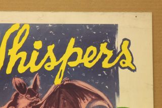 The Bat Whispers Movie Poster 1930 Chester Morris Una Merkel 3