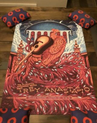 Trey Anastasio / Phish 2019 Tour Poster Canton,  Ohio 11/23/19