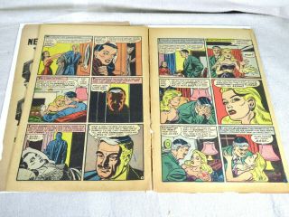 1953 Harvey CHAMBER OF CHILLS 19 PreCode Horror Comic Unrestored Misfits Elias 4