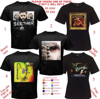 Seether Band Tour Concert Album Shirt Adult S - 5xl Kids Infants