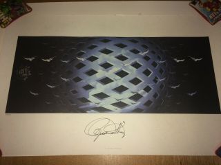 The Who " Tommy " Lithograph Print Hand Signed Roger Daltrey
