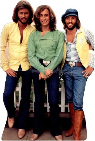 Bee Gees - 68 " Tall - Life Size Cardboard Cutout Standup Standee